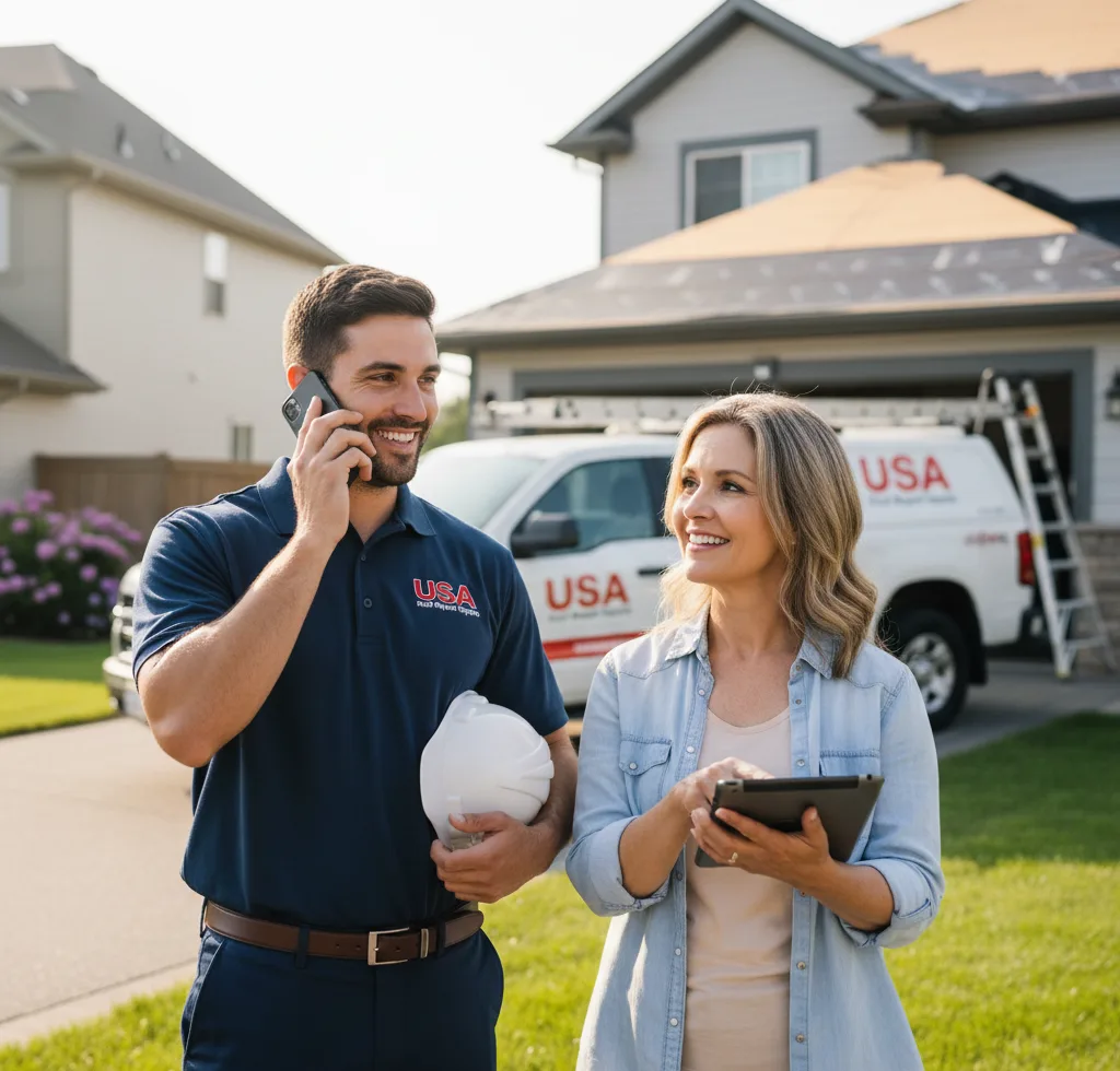 USA Roof Repair Experts customer support in Placentia